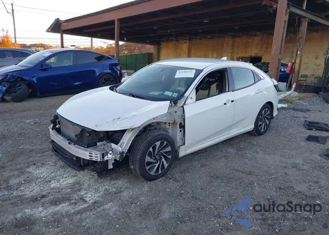 2018 Honda Civic Lx из США, поврежденный, VIN SHHFK7H27JU421606